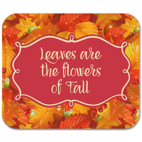 Fall Leaves Rectangular Mouse Pad - APPROVAL