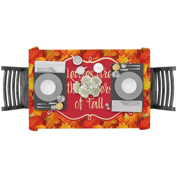 Fall Leaves Rectangular Tablecloths - LIFESTYLE