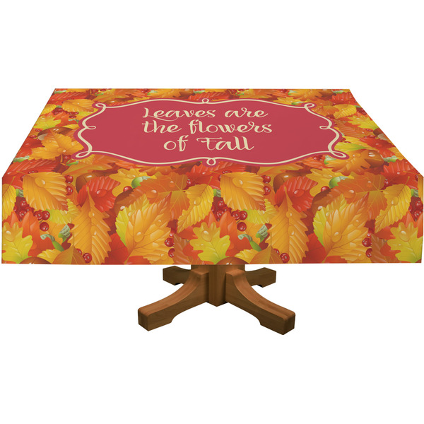 Fall Leaves Rectangular Tablecloths (Personalized)