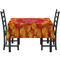 Fall Leaves Rectangular Tablecloths - Side View