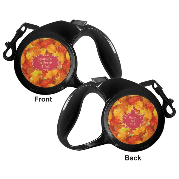 Fall Leaves Retractable Dog Leash - Medium Large - Apvl