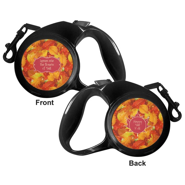 Fall Leaves Retractable Dog Leash - Small - Apvl