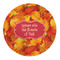 Fall Leaves 5' Round Indoor Area Rug