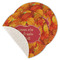 Fall Leaves Round Linen Placemats - MAIN (Single Sided)
