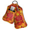 Fall Leaves Sanitizer Holder Keychain - Both in Case (PARENT)