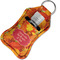 Fall Leaves Sanitizer Holder Keychain - Small in Case