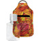 Fall Leaves Sanitizer Holder Keychain - Small with Case