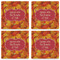 Fall Leaves Set of 4 Sandstone Coasters - See All 4 View