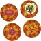 Fall Leaves Set of Lunch / Dinner Plates