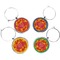Fall Leaves Wine Charms (Set of 4)