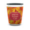 Fall Leaves Shot Glass - Two Tone - FRONT