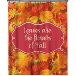 Fall Leaves Extra Long Shower Curtain - 70"x84"