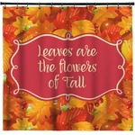 Fall Leaves Shower Curtain - Custom Size