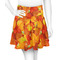 Fall Leaves Skater Skirt - X Large