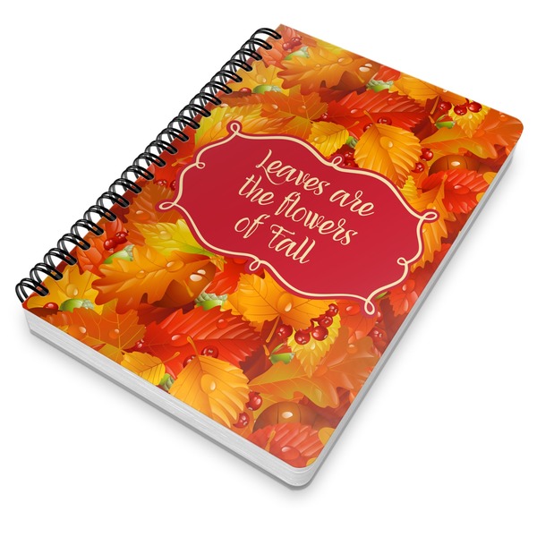 Fall Leaves Spiral Journal 7 x 10 - Main