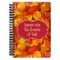Fall Leaves Spiral Journal Large - Front View