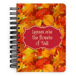 Fall Leaves Spiral Notebook - 5x7