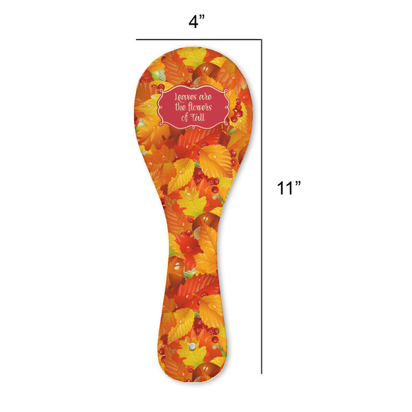 Fall Leaves Spoon Rest Trivet - APPROVAL