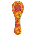 Fall Leaves Ceramic Spoon Rest
