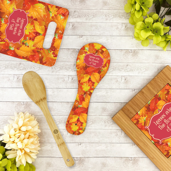 Fall Leaves Spoon Rest Trivet - LIFESTYLE