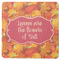 Fall Leaves Square Rubber Backed Coaster