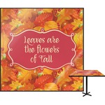 Fall Leaves Square Table Top - 30"