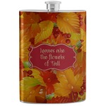 Fall Leaves Stainless Steel Flask