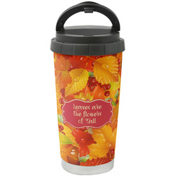 Fall Leaves Stainless Steel Coffee Tumbler