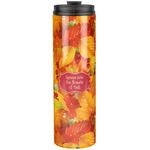 Fall Leaves Stainless Steel Skinny Tumbler - 20 oz