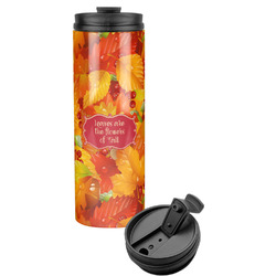 Fall Leaves Stainless Steel Skinny Tumbler