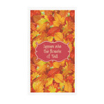 Fall Leaves Guest Paper Towels - Full Color - Standard (Personalized)