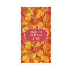 Fall Leaves Guest Paper Towels - Full Color - Standard (Personalized)