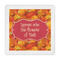 Fall Leaves Standard Decorative Napkin - Front View