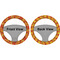 Fall Leaves Steering Wheel Cover- Front and Back