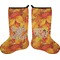 Fall Leaves Stocking - Double-Sided - Approval