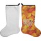 Fall Leaves Stocking - Single-Sided - Approval