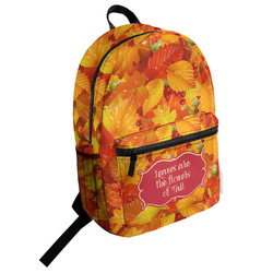 Fall Leaves Student Backpack