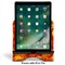 Fall Leaves Stylized Tablet Stand - Front with ipad