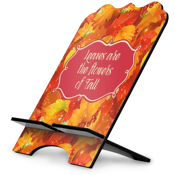 Custom Fall Leaves Stylized Tablet Stand