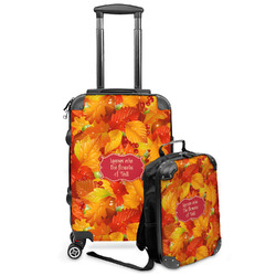 Fall Leaves Kids 2-Piece Luggage Set - Suitcase & Backpack
