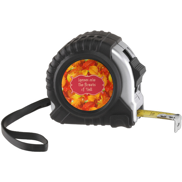 Custom Fall Leaves Tape Measure (25 ft)