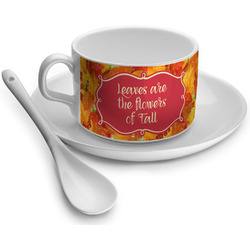 Fall Leaves Tea Cup - Single