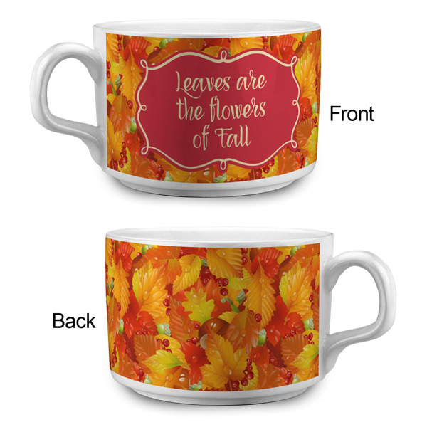Fall Leaves Tea Cup - Single Apvl