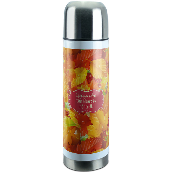 Custom Fall Leaves Stainless Steel Thermos