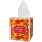 Fall Leaves Tissue Box Cover