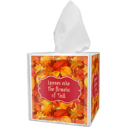 Fall Leaves Tissue Box Cover