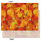 Fall Leaves Tissue Paper - Heavyweight - Large - Front & Back