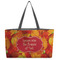 Fall Leaves Tote w/Black Handles - Front View