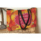 Fall Leaves Tote w/Black Handles - Lifestyle View
