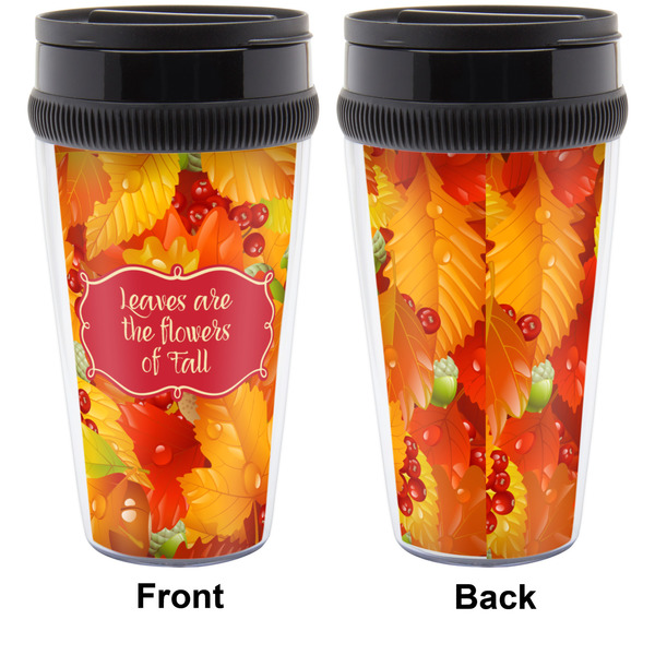 Fall Leaves Travel Mug Approval (Personalized)